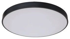 Stropné svietidlo, čierno-biela, Rapido plafon | LP-433/1C L BK