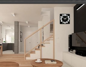 Moderné nástenné hodiny LOGIC