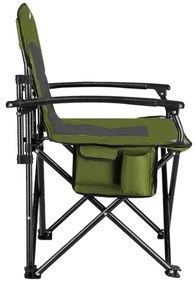 Skladacie kreslo NILS Camp NC3075 - zelené