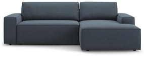 Modrá rozkladacia rohová pohovka (pravý roh) Jodie – Micadoni Home