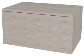 Mereo, Mereo Ponte, kúpeľňová skrinka 70 cm, Multidecor, Chromix strieborný, MER-CN291ACST