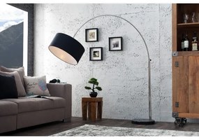 Stojaca lampa 35399 Oblúková Čierna  - Komfort-nábytok