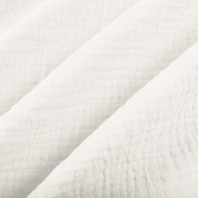 Biante Mušelínová obliečka na vankúš MSN-082 Krémovo biela 45 x 45 cm