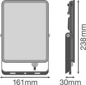 Ledvance - LED vonkajší nástenný reflektor FLOODLIGHT LED/50W/230V IP65