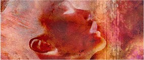 Obraz - Profil ženskej tváre (120x50 cm)