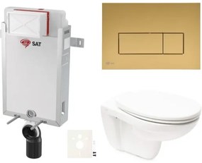 Závesný wc set Vitra Normus na zamurovanie SIKOSZNORGM, 1 ks
