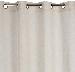 ZÁVES NA KRÚŽKOCH ANGELICA 140X250 CM BÉŽOVÁ