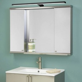 TOP LIGHT Svetlo nástenné Gila C XL, Čierna