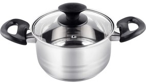 Lamart LEGER Nerezový hrniec LTB1695 160 mm 1,9 l so sklenenou pokrievkou