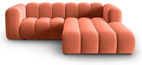 Ružová rohová pohovka (pravý roh) Lupine – Micadoni Home