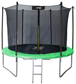 Trampolína s vnútornou sieťou 305 cm Gardenline - zelená