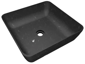 Indera Tantum Black 62955 Umývadlo z prírodného kameňa