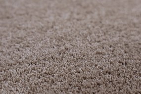 ITC, Metrážny koberec Sweet 92 hnedý, na mieru, šíře 4m, hnedá, filc, obývacia izba