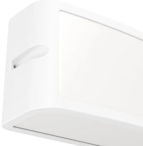 Eglo 900807 - LED Vonkajšie nástenné svietidlo CAMARDA LED/10,5W/230V biela IP54