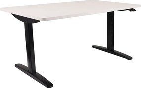 Výškovo nastaviteľný písací stôl Alto 102 Black - vlastné rozmery