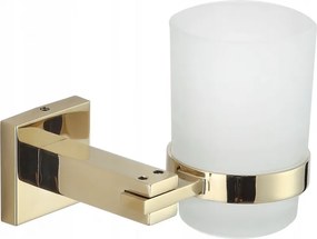 Mexen Vane pohár na zubné kefky, zlatý - 7020938-50