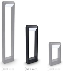 Brilagi - LED Vonkajšia lampa CROTONE LED/7W/230V IP54 50 cm