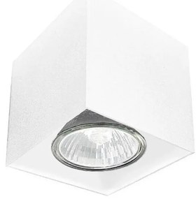 Brosline 1075 - Bodové svietidlo CAGE 1xGU10/10W/230V biela