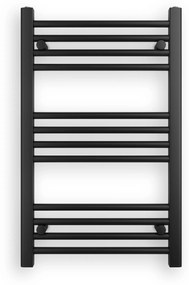 Erga Puerto, vykurovacie teleso 800x500 mm, 348W, čierna matná, ERG-LAV-GRZE-BK-5080