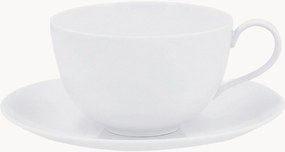 Ručne vyrobená porcelánová raňajková šálka's podšálkou Urbino