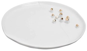 räder Porcelánový tanier Stories Village Gold 32 cm