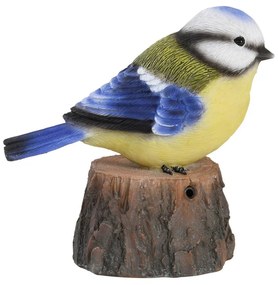 Polyresinová záhradná soška spievajúci vtáčik – Esschert Design