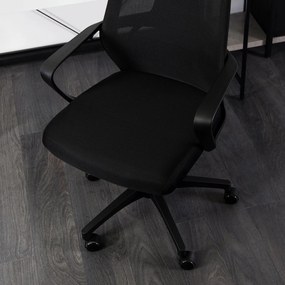 Kancelárske kreslo Saludos (čierna) . Akcia -31%. Vlastná spoľahlivá doprava až k Vám domov. 1119069