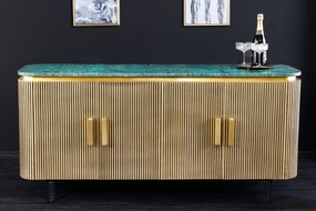Komoda Veneziano 160cm zelený mramor