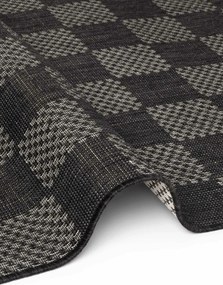 Ted Baker, Kusový koberec Ted Baker Haringey 106385 Black White, 200x300, čiernobiela, chodba / predsieň