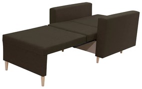 Rozkladacie kreslo/pohovka KENO 1 Hnedá