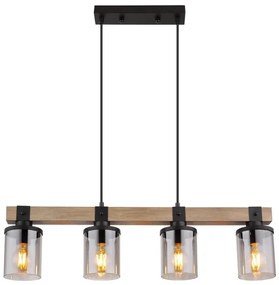 Globo 15555-4H - Luster na lanku LILA 4xE27/60W/230V