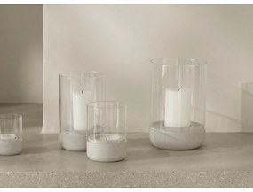 Sklenený svietnik na čajovú sviečku Calma – Blomus