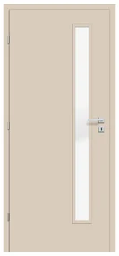 Classen Attis Interiérové dvere 3/3 sklo, 70 L, 746 × 1985 mm, fólia, ľavé, kašmír, presklené
