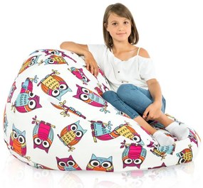 Sedací vak pre deti SAKO sovy