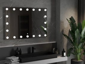 Mexen Dona, LED kúpeľňové zrkadlo s podsvietením 120 x 80 cm, 6000K, ochrana proti zahmlievaniu, 9818-120-080-611-00