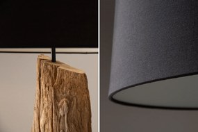 Stojacia lampa Big Bow 170-180cm ľanová čierna