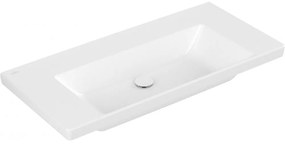 VILLEROY &amp; BOCH Subway 3.0 umývadlo na skrinku bez otvoru, bez prepadu, 1000 x 470 mm, biela alpská, s povrchom CeramicPlus, 4A70A3R1