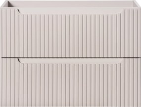 Comad Kúpeľňová skrinka pod umývadlo Nova Cashmere 80 kašmír