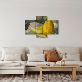 Obraz - French 19th Century, Melon and Lemon, reprodukcia (90x60 cm)