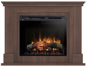 Elektrický krb Luena 28 tmavý dub