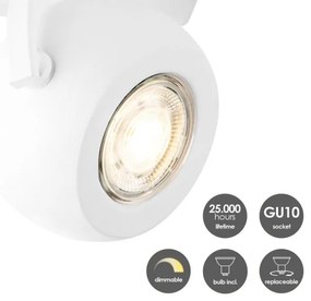 LED Stmievateľné bodové svietidlo NOP 1xGU10/5,8W/230V biela
