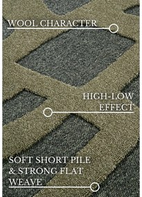 Zelený koberec z recyklovaných vlákien 160x230 cm Therese – Villeroy&amp;Boch