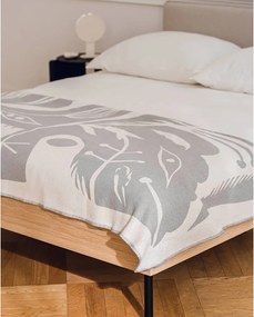 Svetlosivá deka 165x200 cm Lino – noo.ma