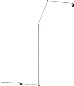 Stojaca lampa s ramenom oceľ - Editor