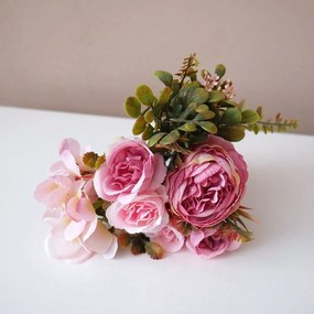 DAALO Dekoratívny kvetinový puget - ružový - AKCIA!
