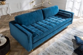 Pohovka Cozy Velvet aqua blue velvet