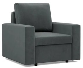 Kreslo NEO Kronos tmavosivé