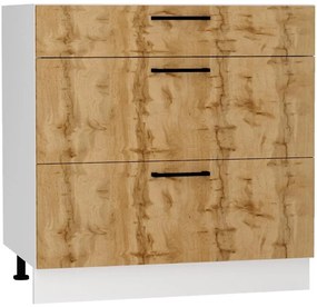 Kuchynská skrinka Bono D80s/3 dub wotan