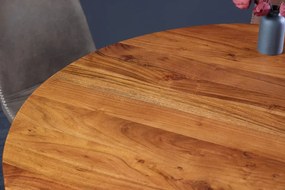 Jedálenský stôl MAISON JADE 120 cm masívne akáciové drevo