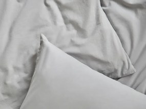 Bavlnené obliečky CALMORA svetlosivé Rozmer obliečky: 2 ks 70 x 90 cm | 160 x 220 cm